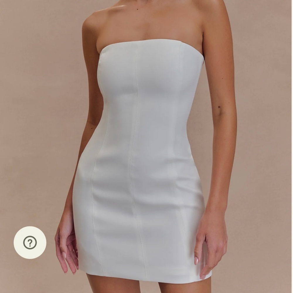 Meshki Maci Crepe Mini Dress